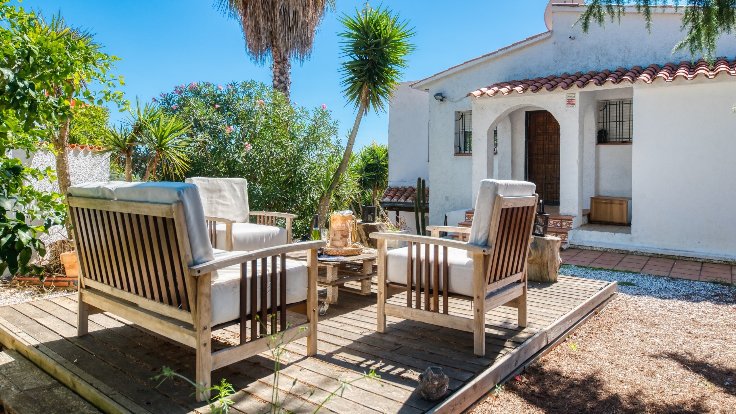 Ferienhäuser - Costa Brava - Spanien - Villa Sofia - Lounge-Bereich