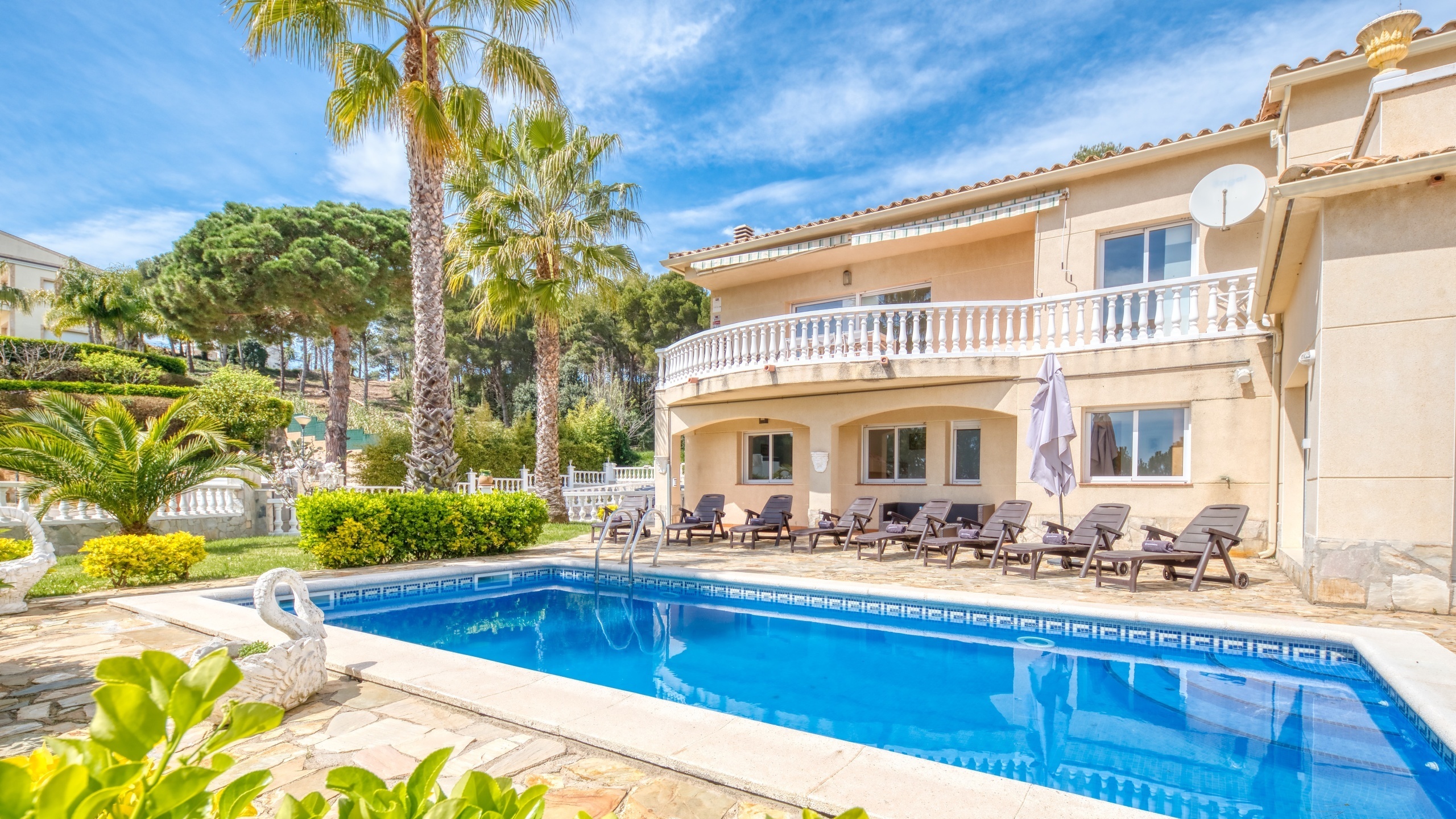 Ferienhäuser - Costa Brava - Spanien - Villa Estrella - Schwimmbad