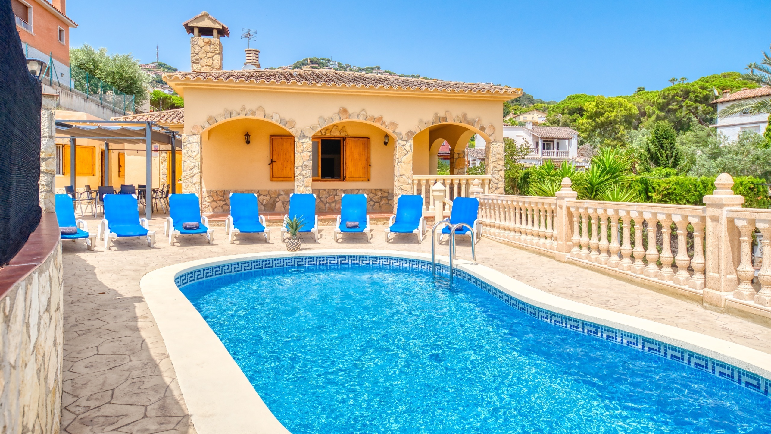 Ferienhäuser - Costa Brava - Spanien - Villa Sarai - Schwimmbad