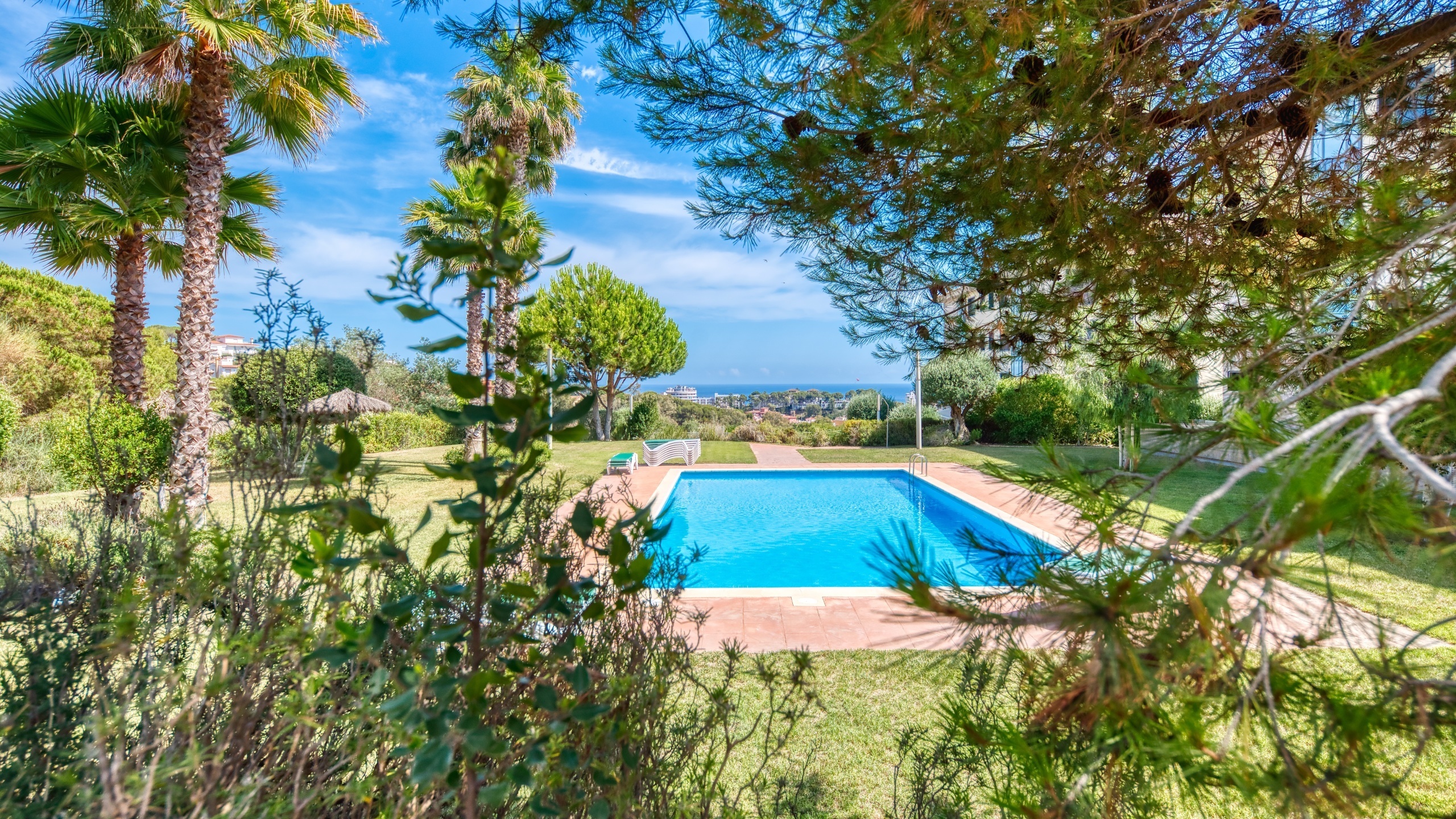 Ferienhäuser Costa Brava Spanien - Apartment Monte Cristo - Gemeinschaftspool