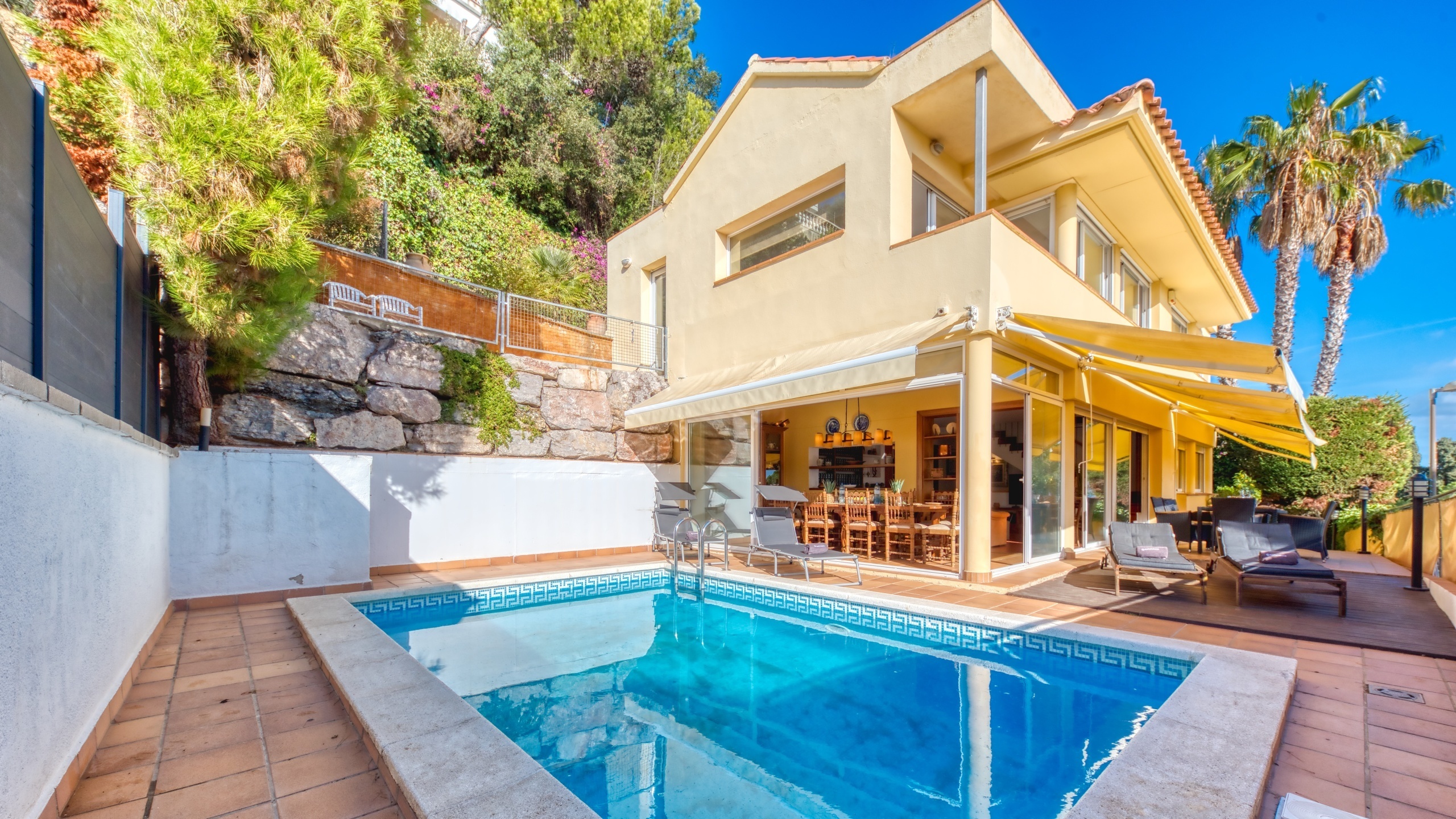 Ferienhäuser - Costa Brava - Spanien - Villa Santa Cristina - Schwimmbad