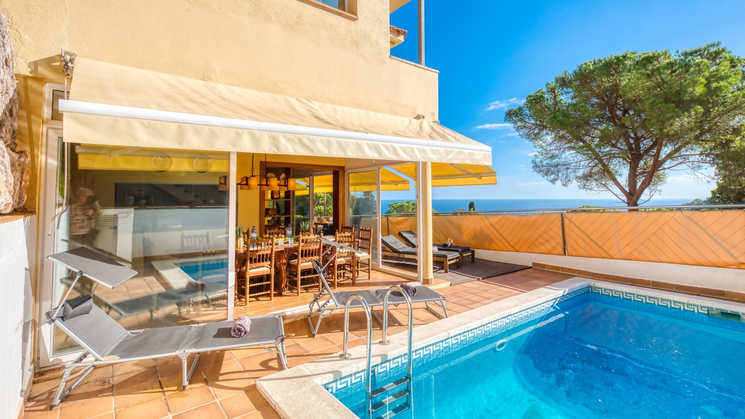 Ferienhäuser - Costa Brava - Spanien - Villa Santa Cristina - Schwimmbad