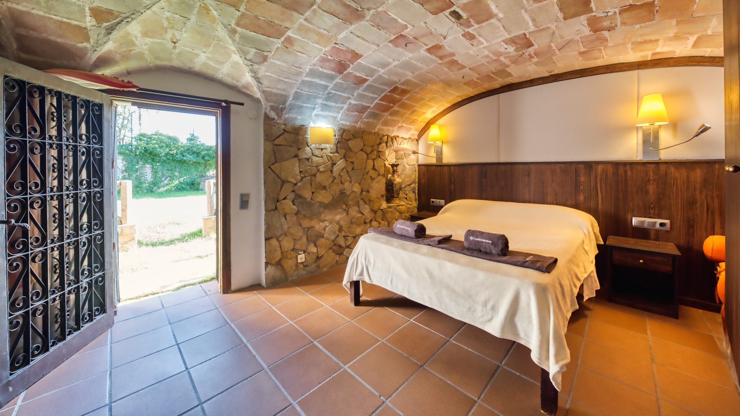 Ferienhäuser Costa Brava Countryside Spanien - Villa Can Bernardi - Schlafzimmer