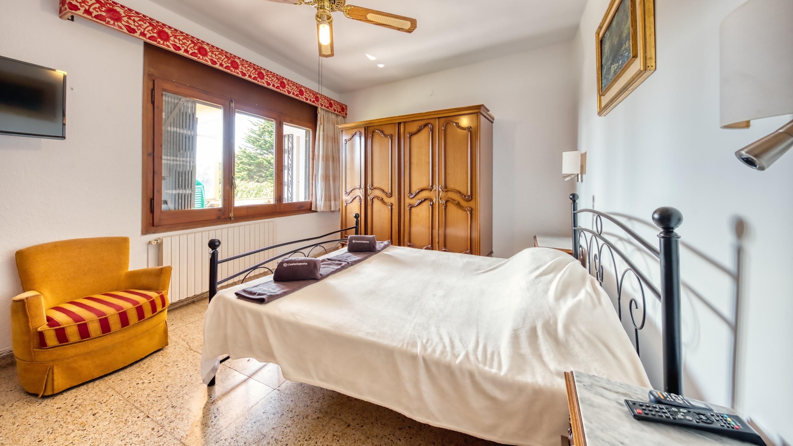 Ferienhäuser Costa Brava Countryside Spanien - Villa Can Bernardi - Schlafzimmer