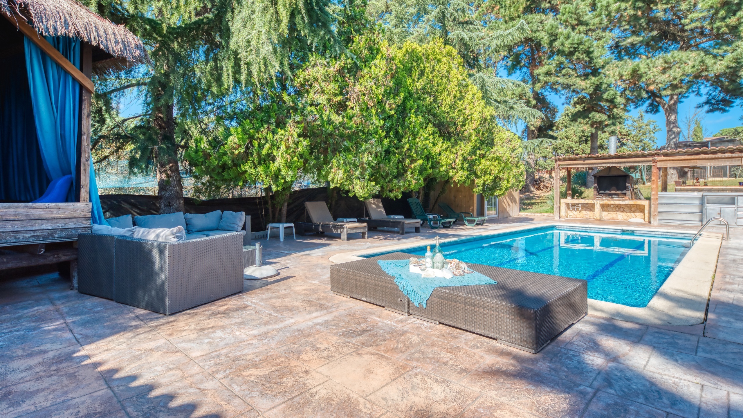 Ferienhäuser - Costa Brava Countryside - Spanien - Villa Can Bernardi - Schwimmbad