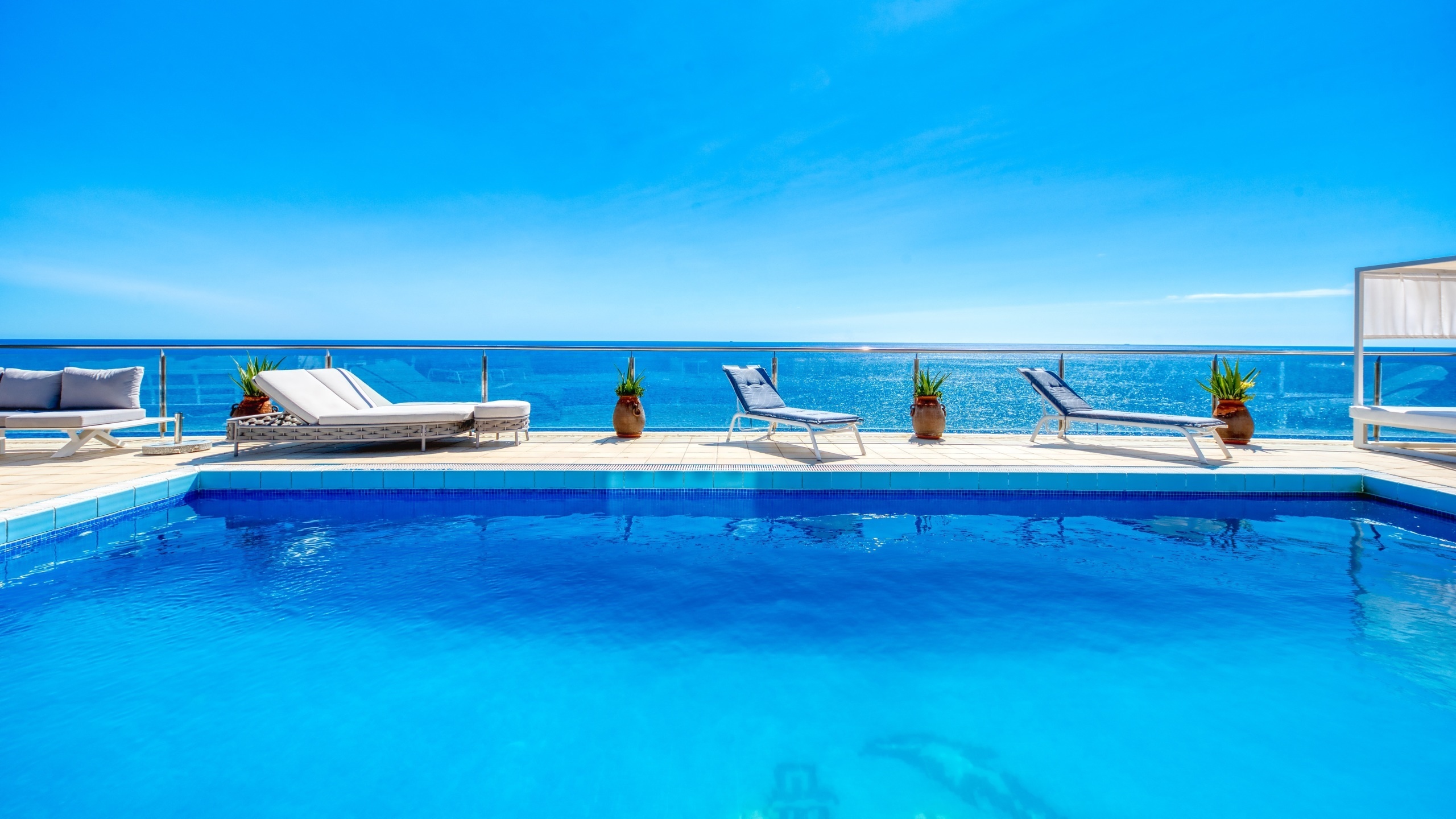 Ferienhäuser - Costa Brava - Spanien - Villa Infinity - Schwimmbad