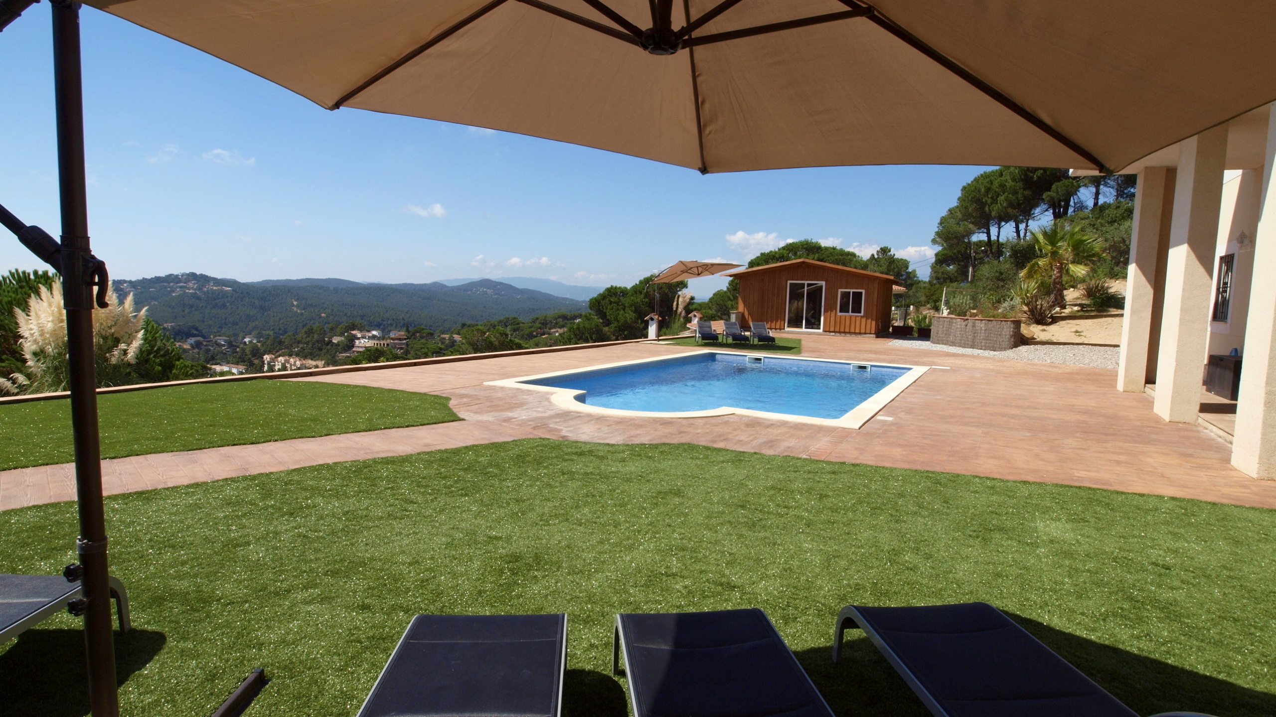 Ferienhäuser Costa Brava Spanien - Villa X (Luna) - Garten