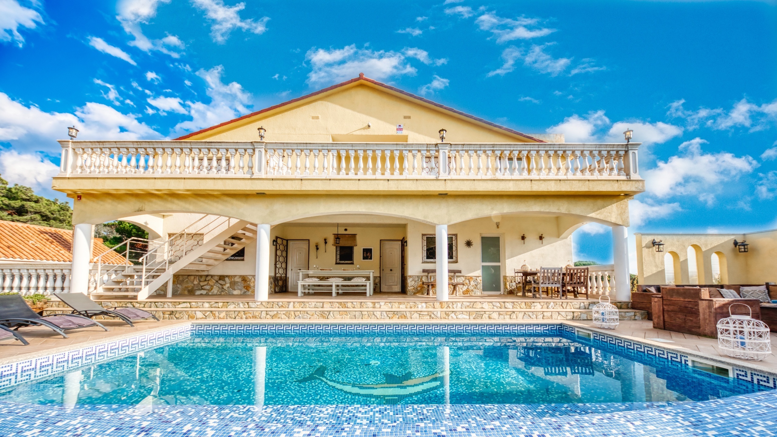 Ferienhäuser - Costa Brava - Spanien - Villa Madonna - Villa außen