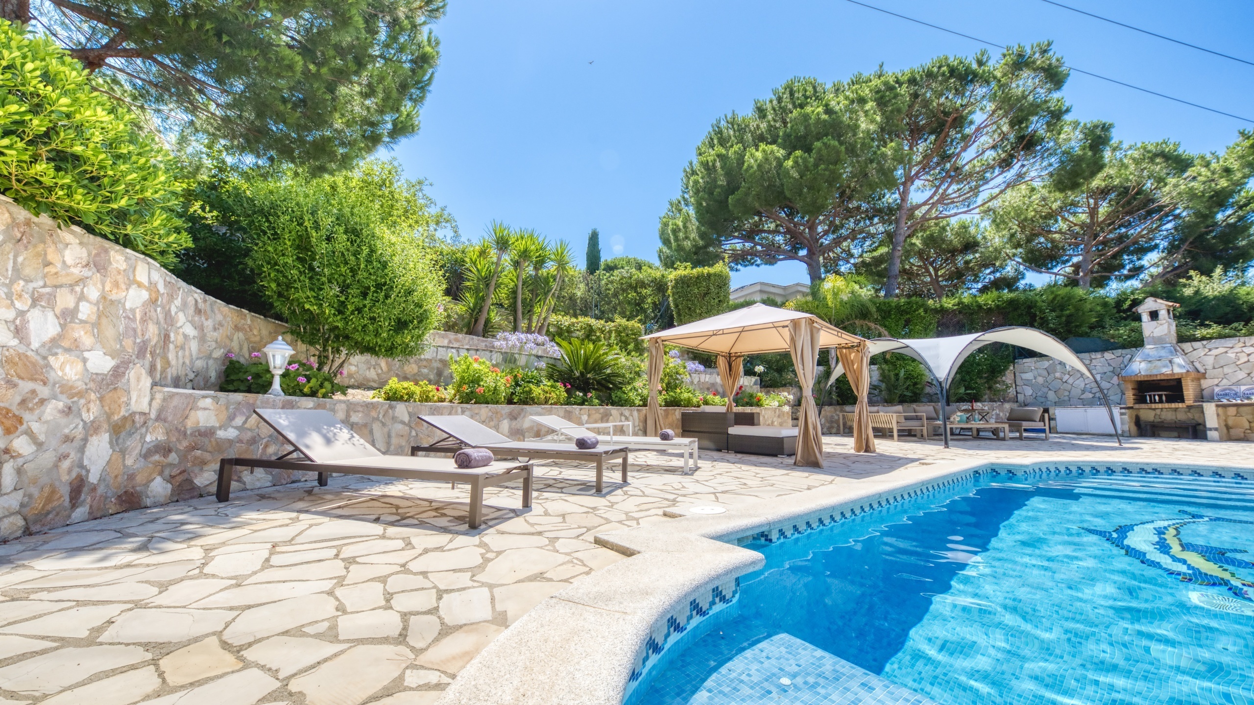 Ferienhäuser - Costa Brava - Spanien - Villa Lorena - Schwimmbad