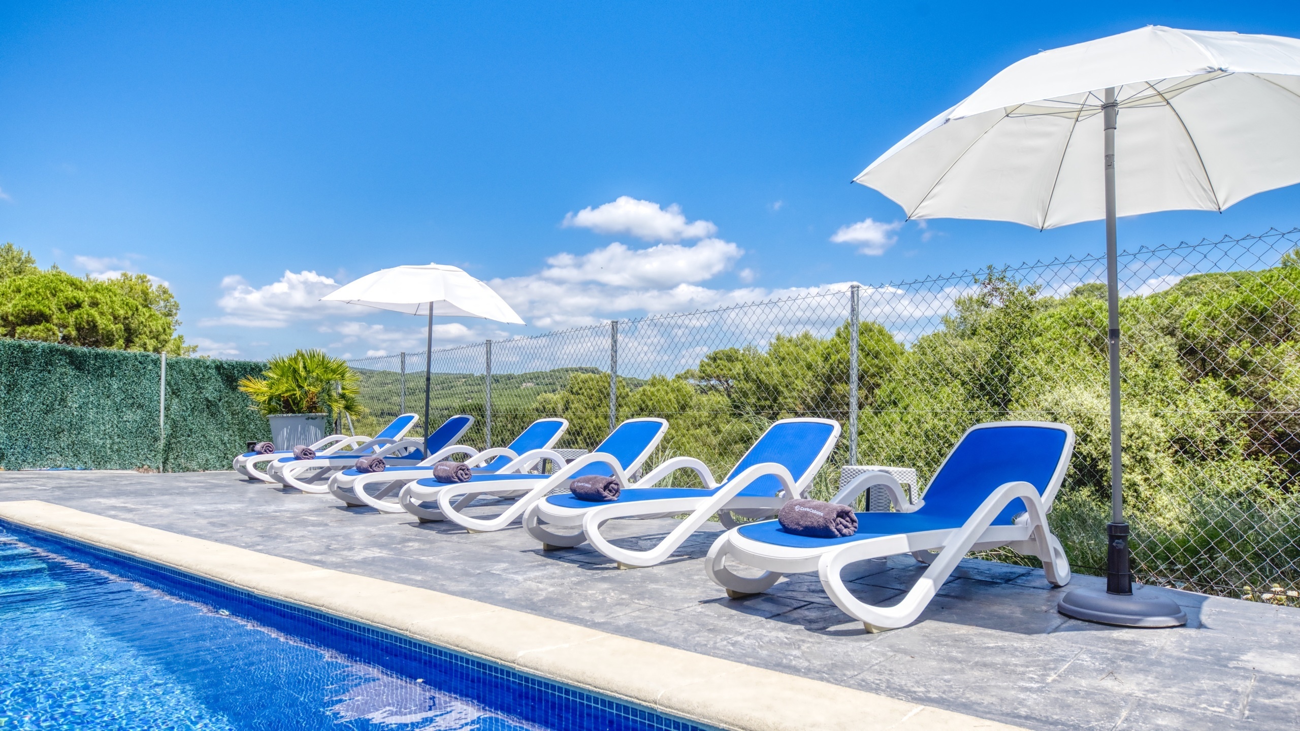 Ferienhäuser - Costa Brava - Spanien - Villa Fransisca - Schwimmbad