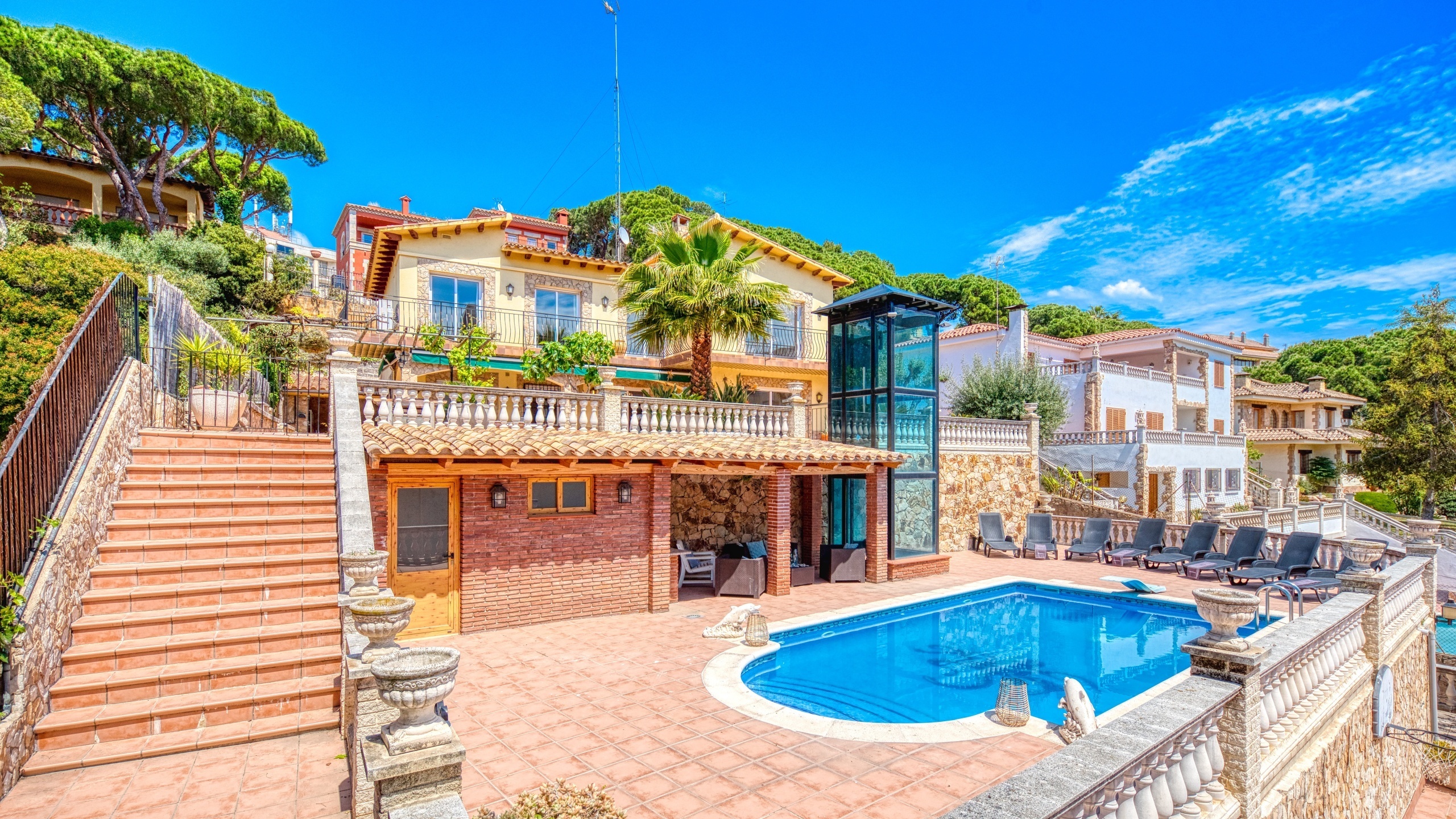 Ferienhäuser - Costa Brava - Spanien - Villa Dolce Vita - Villa außen