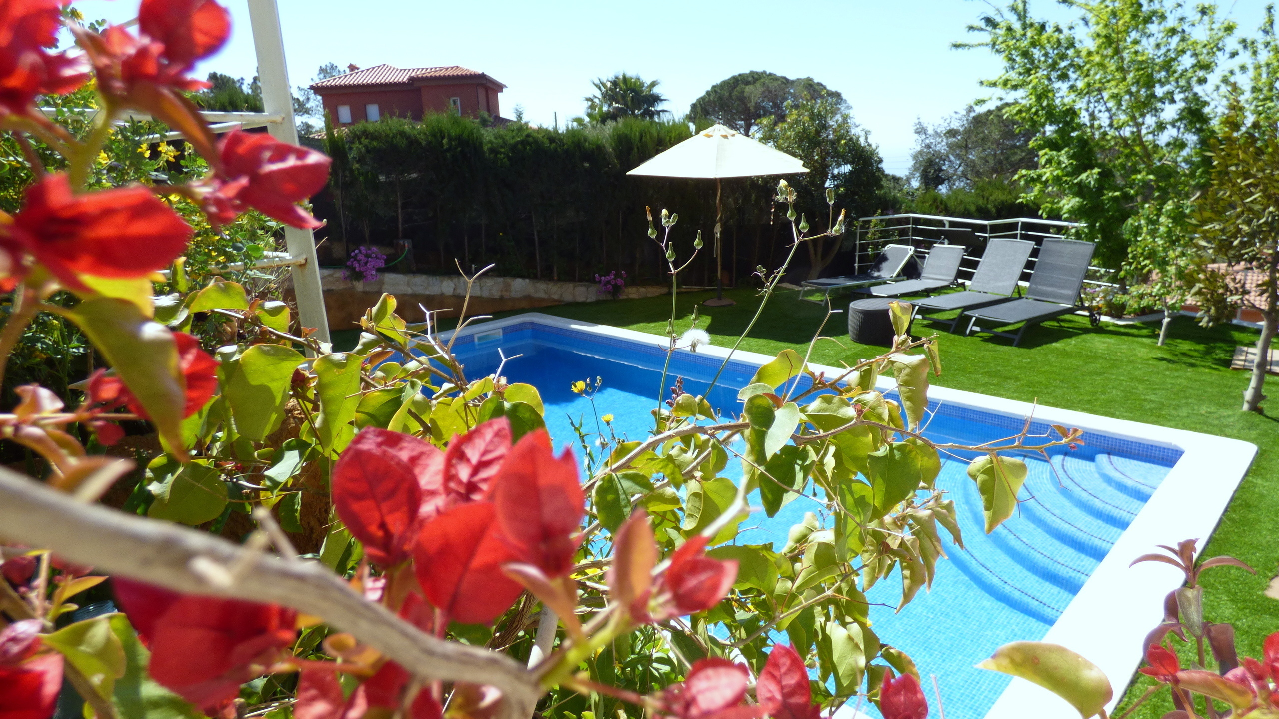 Ferienhäuser - Costa Brava - Spanien - Villa Noa - Garten