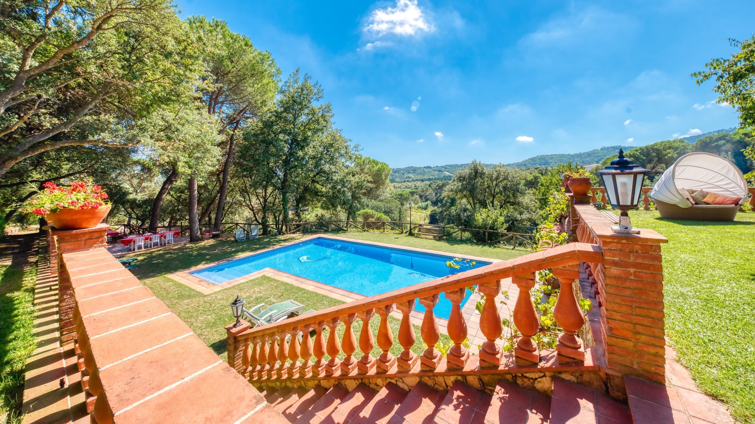 Ferienhäuser Costa Brava Spanien - Villa Paradise - Schwimmbad