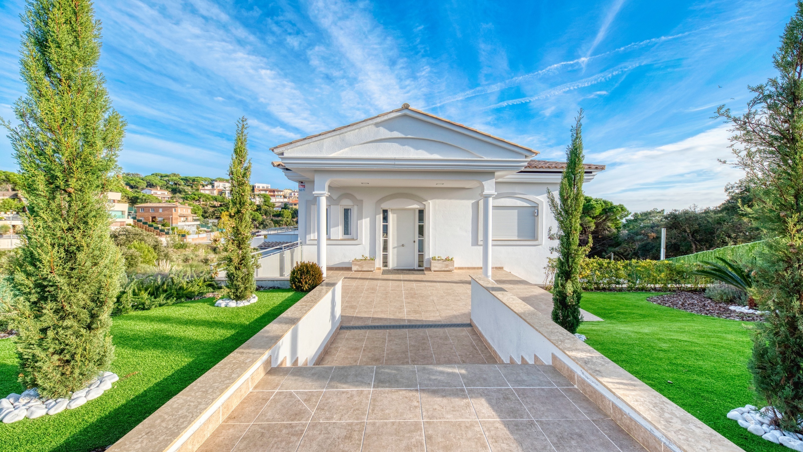 Ferienhäuser - Costa Brava - Spanien - Villa Madison - Eingang