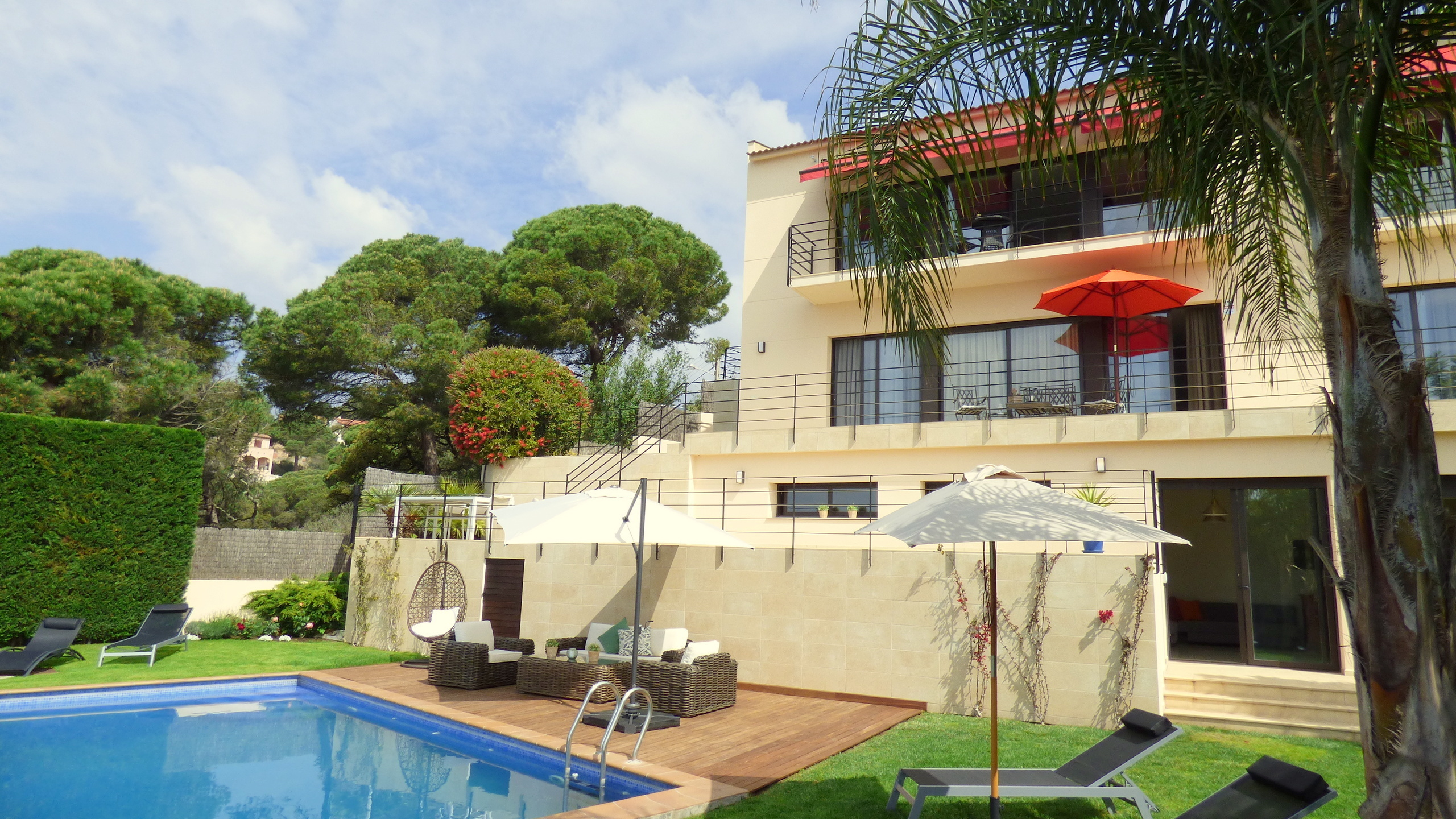 Ferienhäuser Costa Brava Spanien - Villa Dulcinea - Villa außen