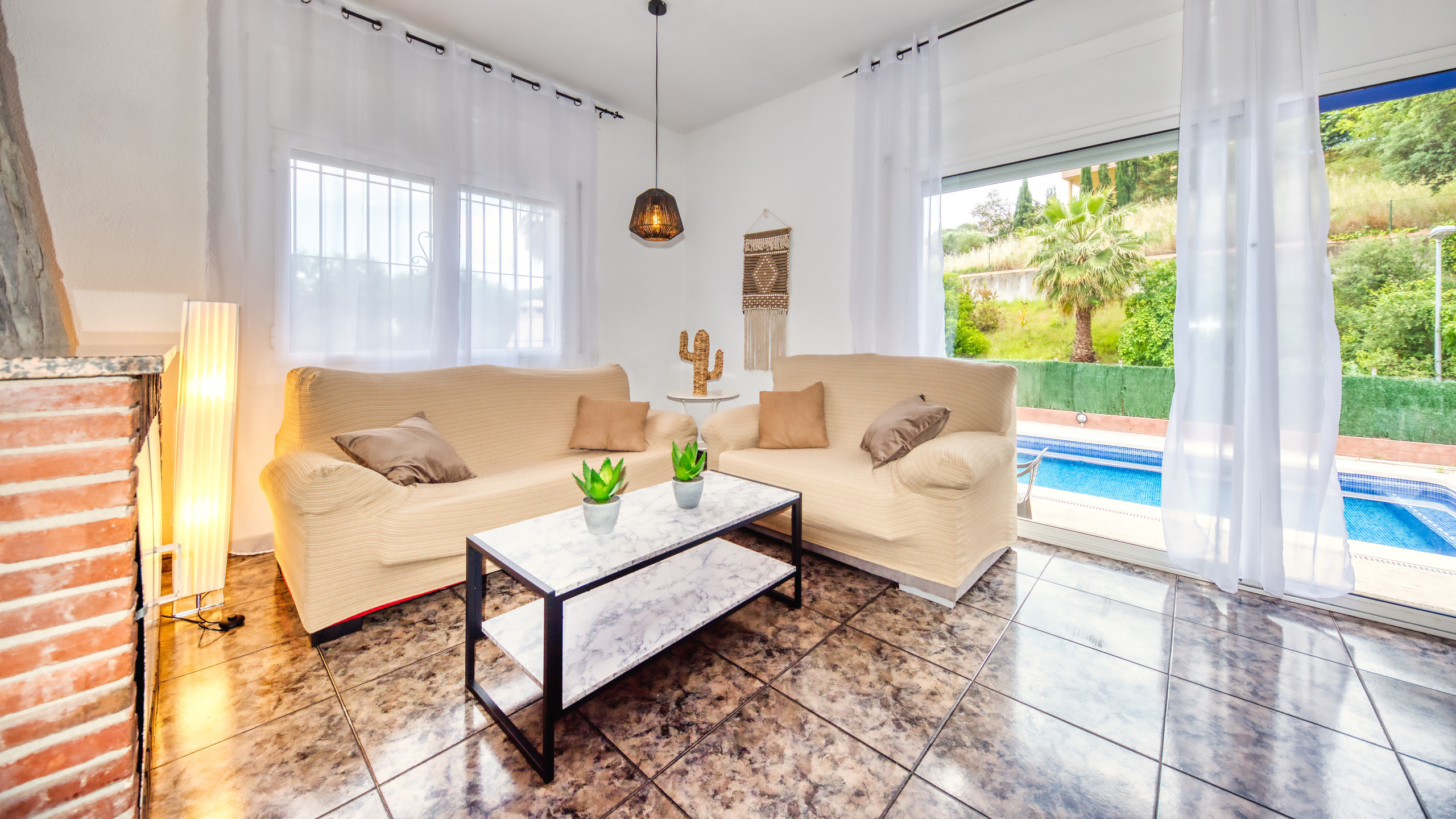 Ferienhäuser Costa Brava Spanien - Villa Zarita - Wohnbereich