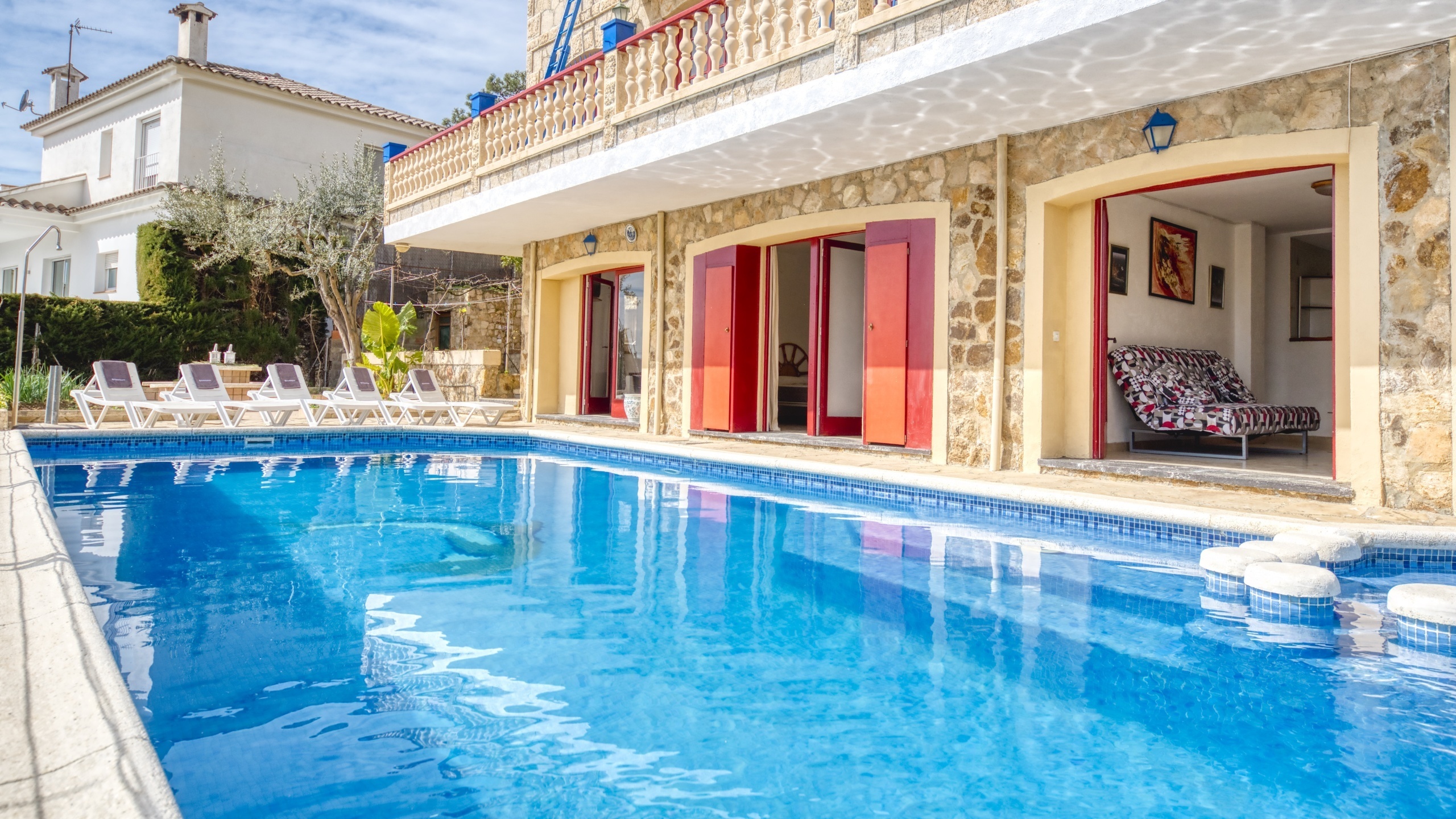 Ferienhäuser - Costa Brava - Spanien - Villa Janet - Schwimmbad