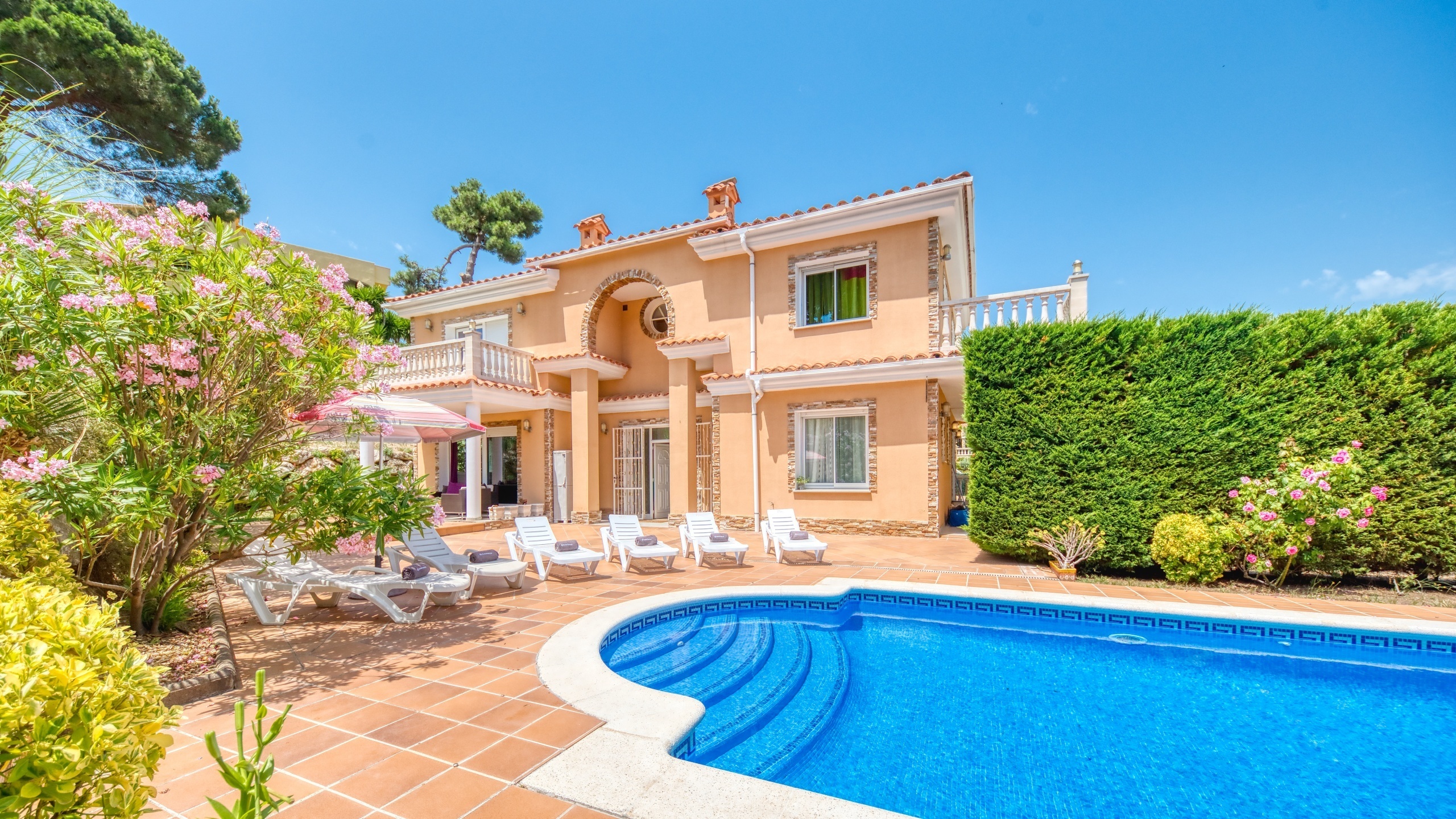 Ferienhäuser - Costa Brava - Spanien - Villa Primavera - Villa außen
