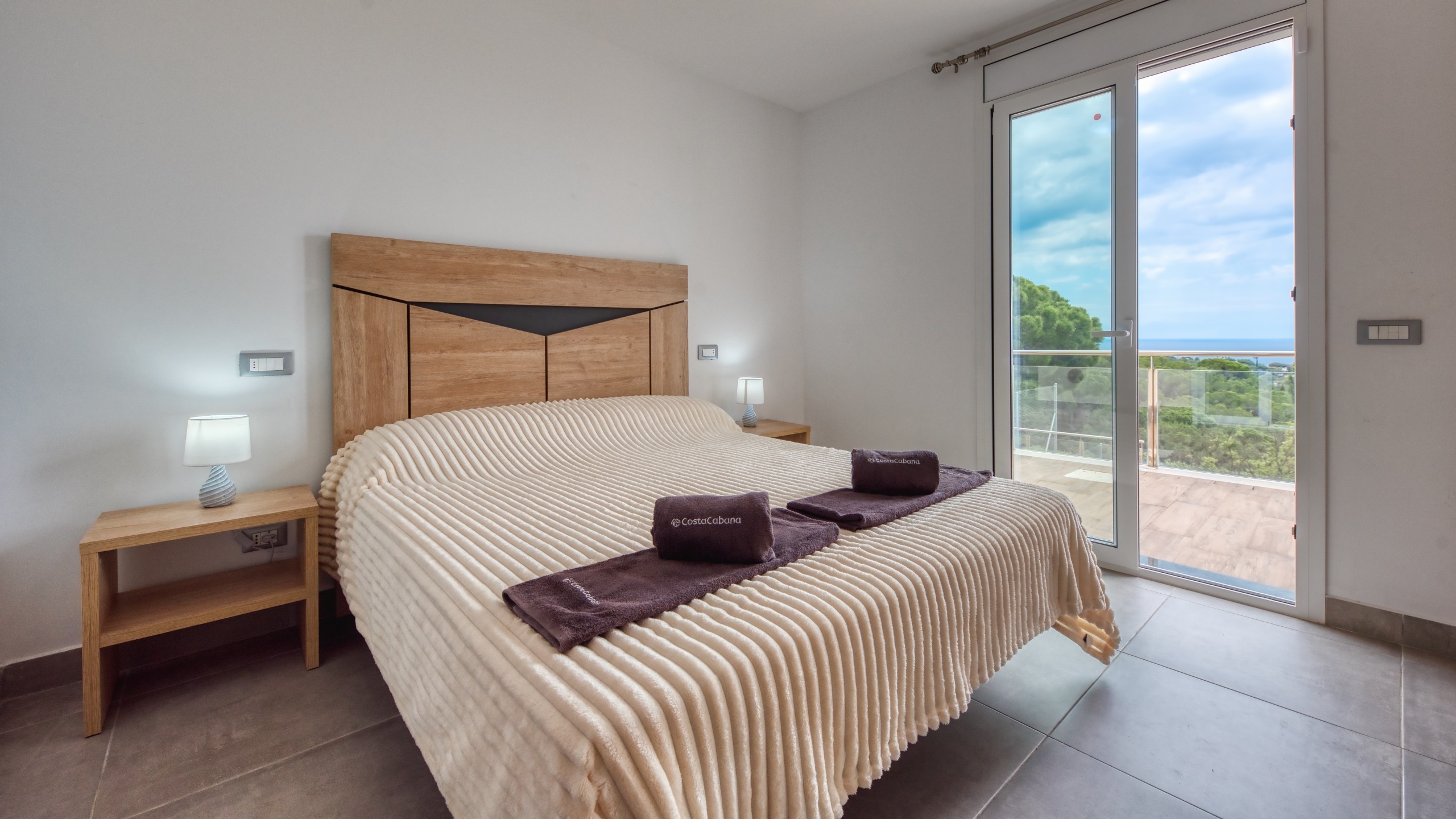 Ferienhäuser Costa Brava Spanien - Villa BellaVista - Schlafzimmer