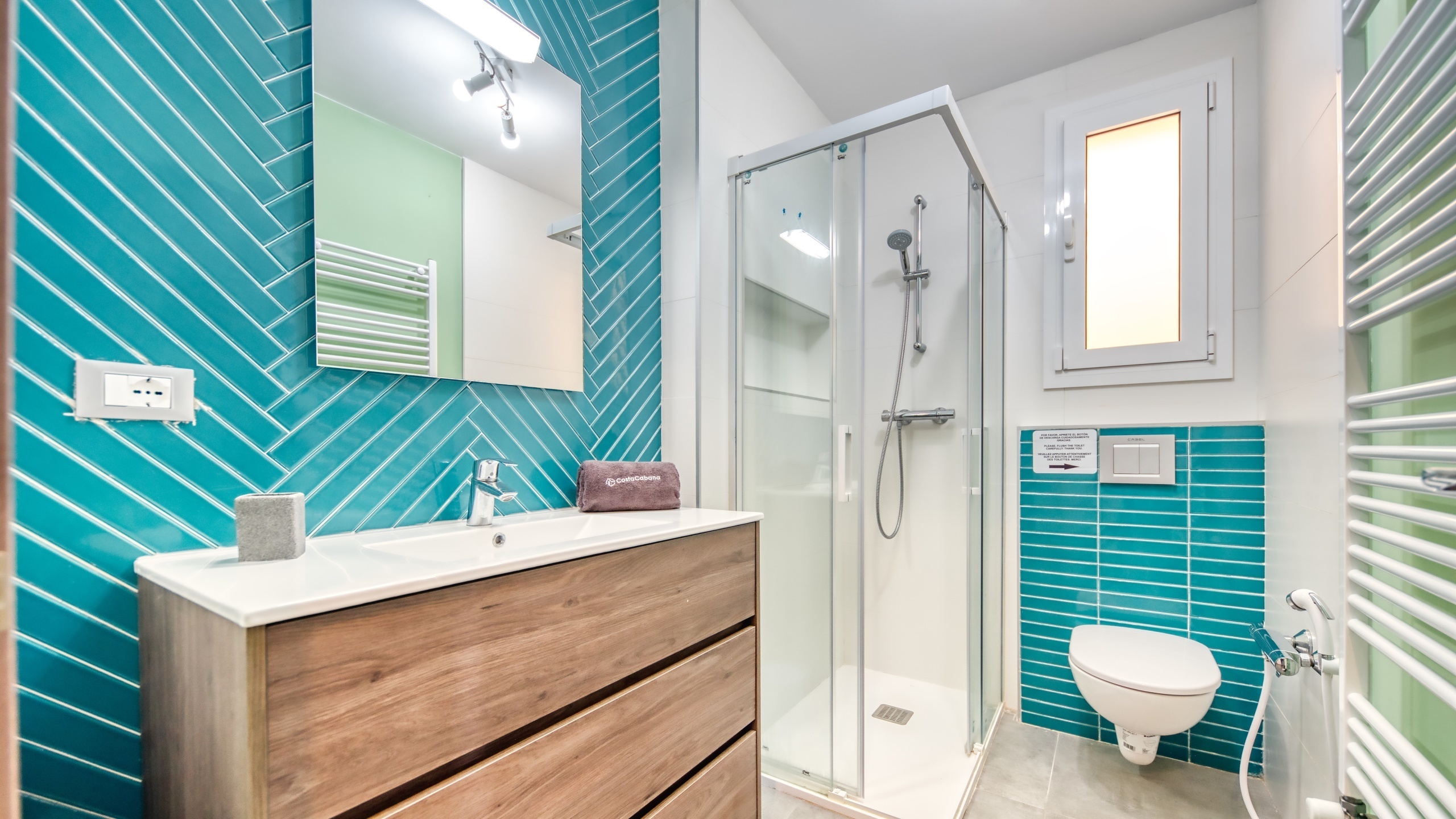 Ferienhäuser Costa Brava Spanien - Villa BellaVista - Badezimmer