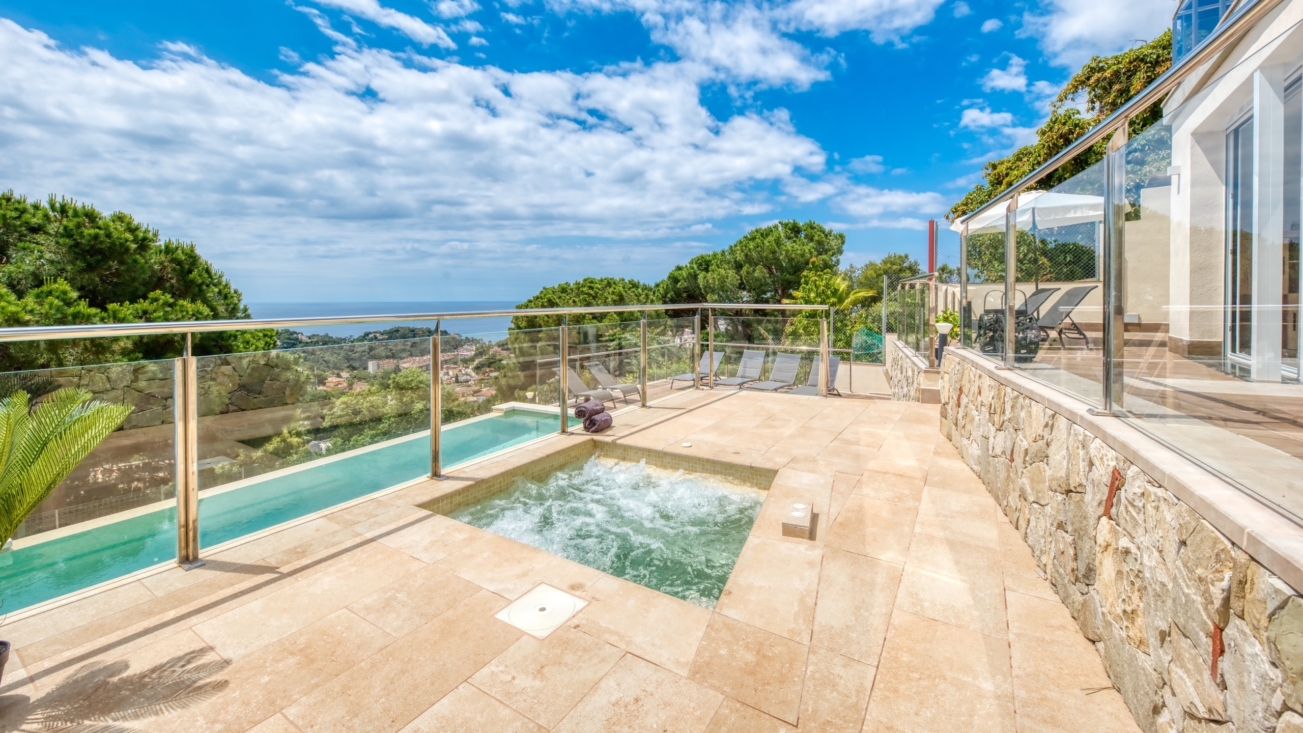 Ferienhäuser Costa Brava Spanien - Villa BellaVista - Strudel