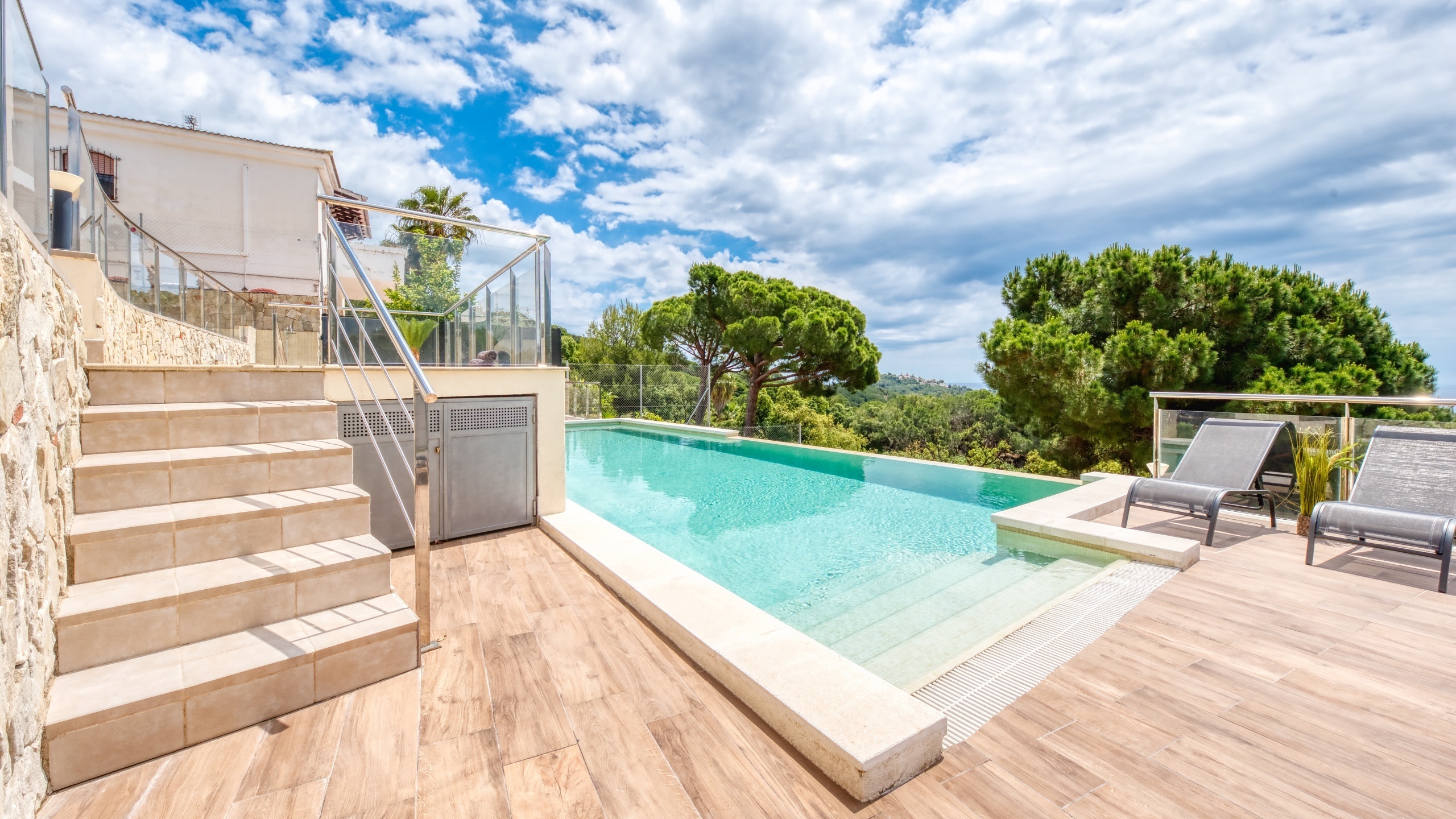 Ferienhäuser Costa Brava Spanien - Villa BellaVista - Schwimmbad